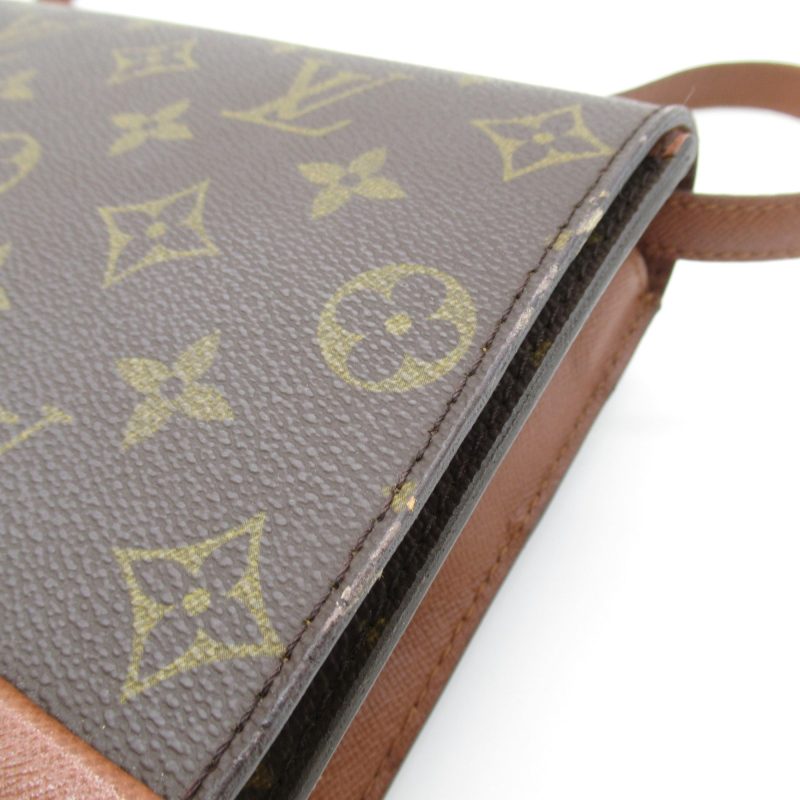 LOUIS VUITTON Bordeaux Shoulder Bag Brown PVC coated canvas M51797 - Logoexplore - Image 10