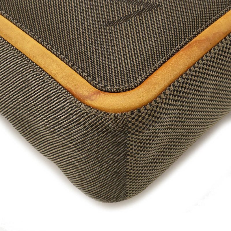 LOUIS VUITTON Damiergeant Citadin Shoulder Bag Canvas Tail Khaki M93040 - Logoexplore - Image 3