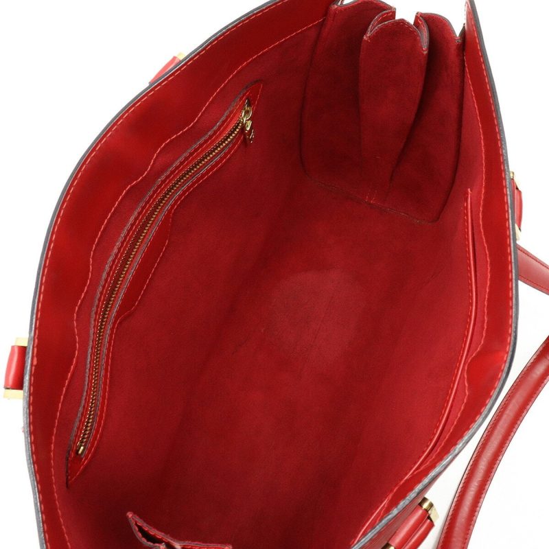 LOUIS VUITTON Epi Duplex Tote Bag Shoulder Castilian Red M52427 - Logoexplore - Image 5