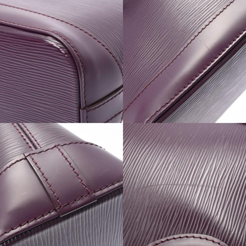 Louis Vuitton Epi Lockit Cassis M4229K Women's Leather Handbag - Logoexplore - Image 9