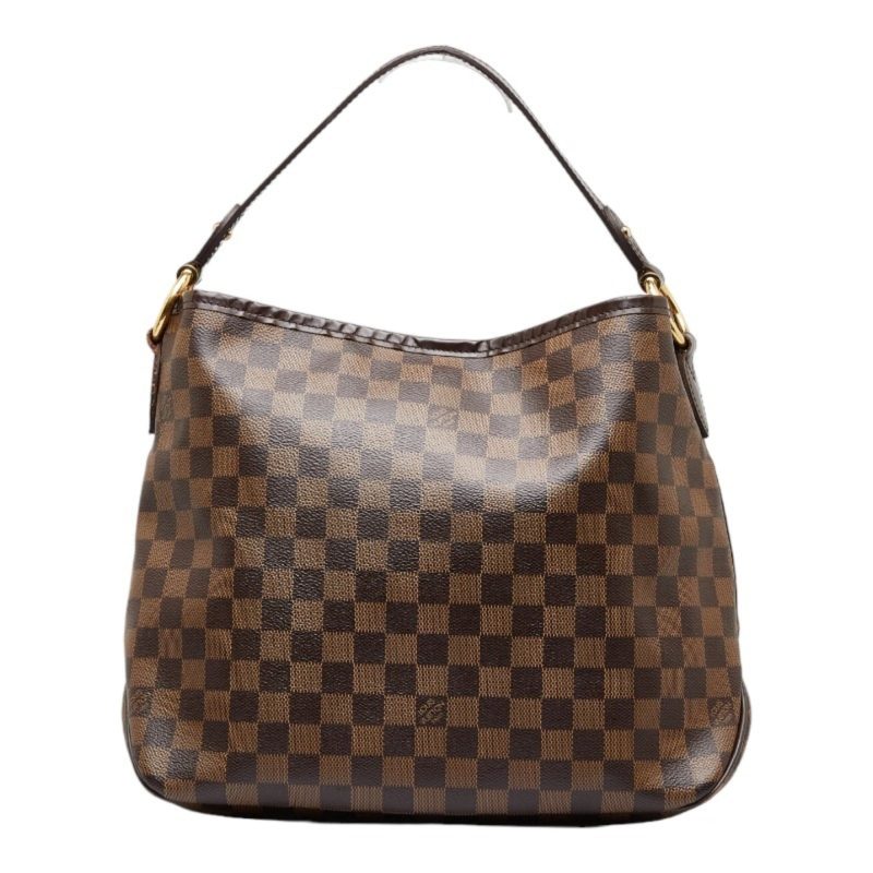 LOUIS VUITTON Damier Delightful PM Shoulder Bag N41459 Brown PVC Leather Women's - Logoexplore - Image 2