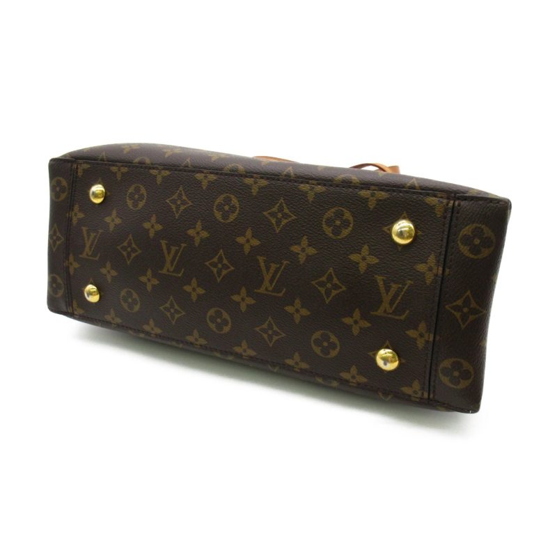LOUIS VUITTON Flower tote Tote Bag Brown PVC coated canvas M43551 - Logoexplore - Image 4