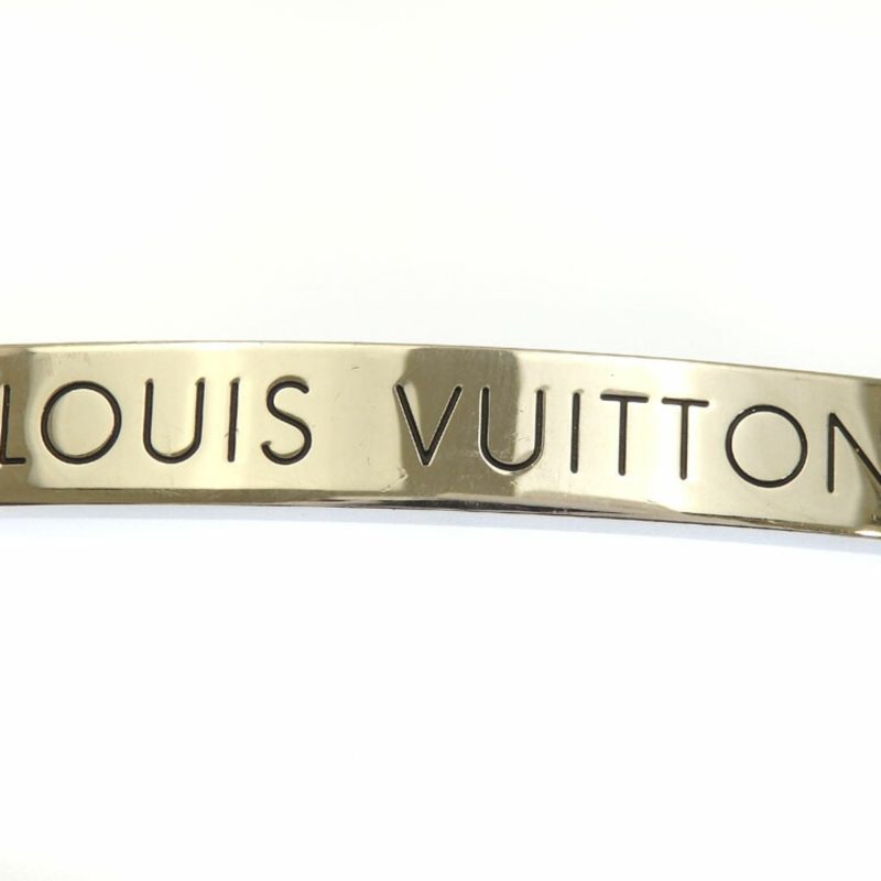 Louis Vuitton Bracelet Brasley LV Space Men's Metal Black Silver Color M67417 - Logoexplore - Image 2