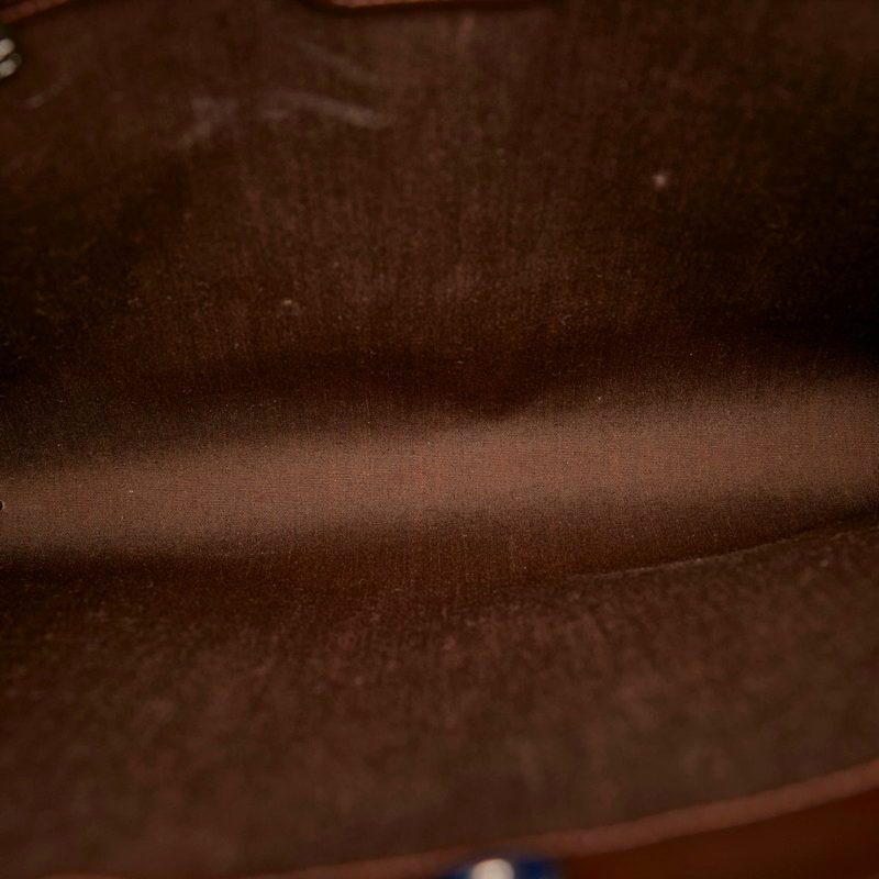 Louis Vuitton Epi Saint-Tropez Handbag Shoulder Bag M5246D Mocha Brown Leather Women's LOUIS VUITTON - Logoexplore - Image 7