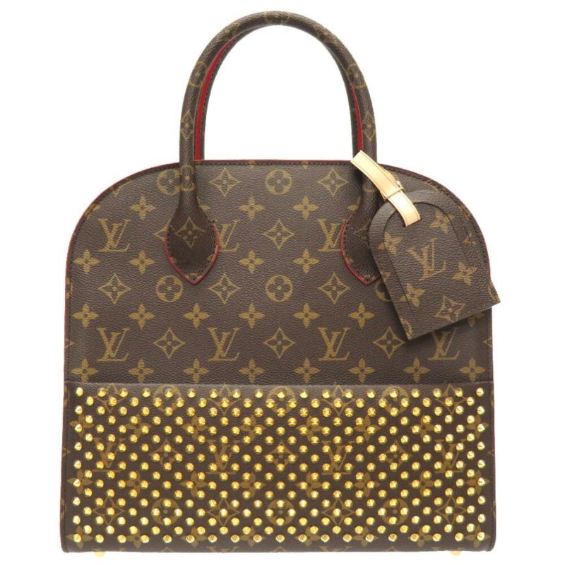 Louis Vuitton Christian Louboutin Monogram Iconoclasm M41234 Studs Harako Handbag Bag LV 0013LOUIS VUITTON - Logoexplore