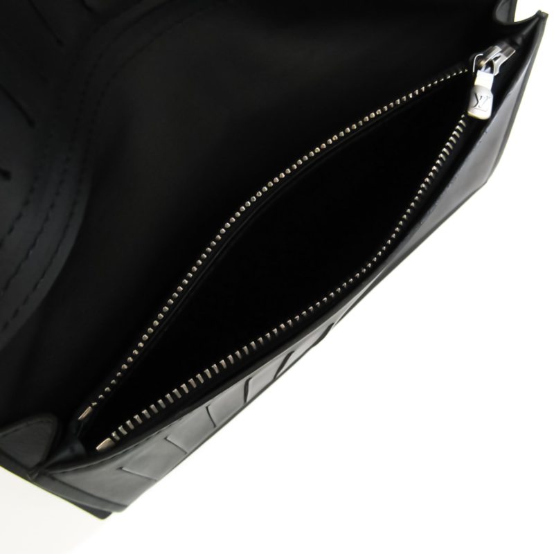 Louis Vuitton Damier Infini Brazza Wallet N63010 Men's Damier Infini Long Wallet (bi-fold) Onyx - Logoexplore - Image 4
