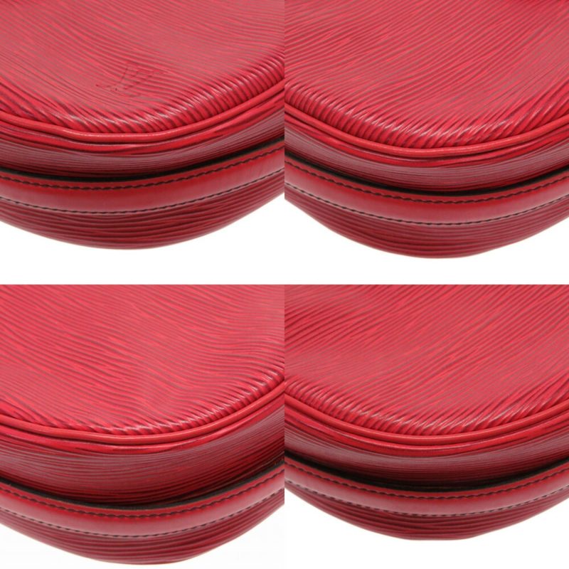 Louis Vuitton Epi Genefille Castile Red M52157 Shoulder Bag 0149 LOUIS VUITTON - Logoexplore - Image 9