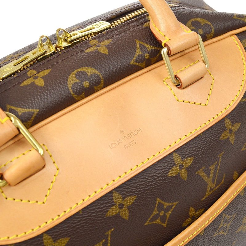 LOUIS VUITTON DEAUVILLE BOWLING BUSINESS HAND BAG MONOGRAM M47270 90115 - Logoexplore - Image 4
