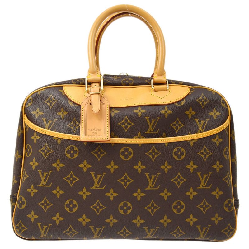 LOUIS VUITTON DEAUVILLE BOWLING BUSINESS HAND BAG MONOGRAM M47270 90111 - Logoexplore