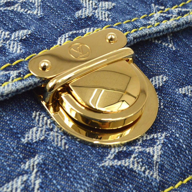 LOUIS VUITTON BUM BAG WAIST BAG INDIGO MONOGRAM DENIM M95347 38835 - Logoexplore - Image 3