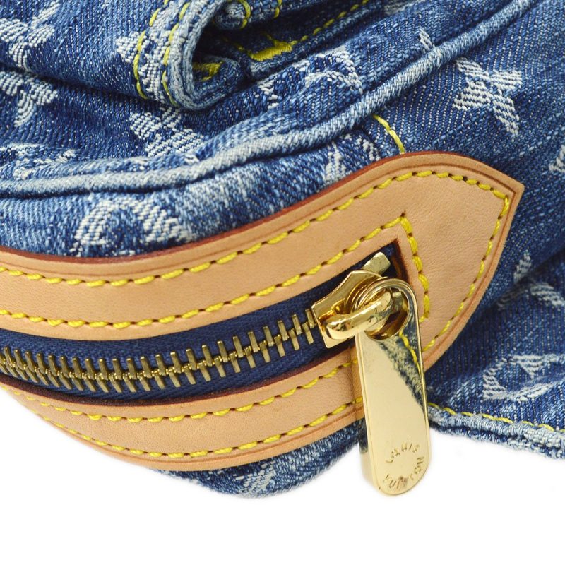 LOUIS VUITTON BUM BAG WAIST BAG INDIGO MONOGRAM DENIM M95347 38835 - Logoexplore - Image 4