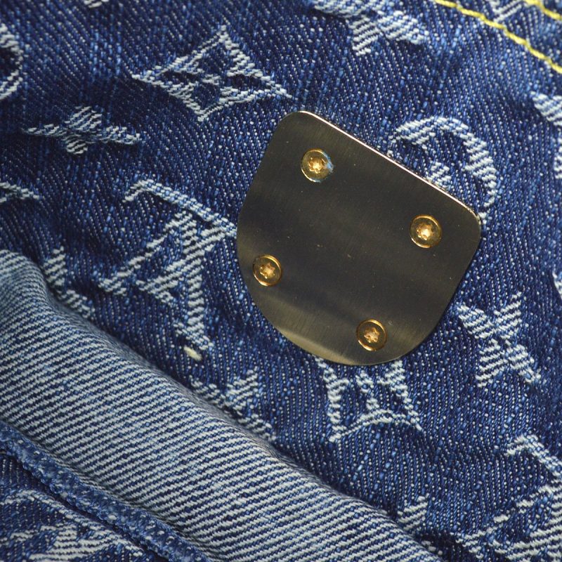 LOUIS VUITTON BUM BAG WAIST BAG INDIGO MONOGRAM DENIM M95347 38835 - Logoexplore - Image 7
