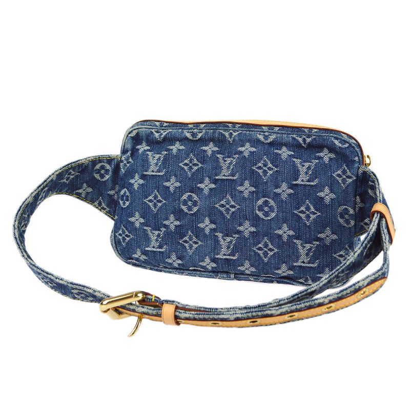 LOUIS VUITTON Bum Bag Waist Pouch Indigo Monogram Denim M95347 68407 - Logoexplore - Image 2