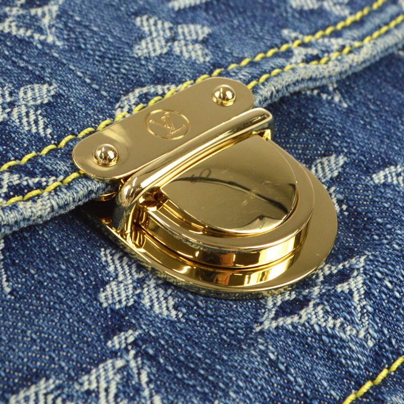 LOUIS VUITTON Bum Bag Waist Pouch Indigo Monogram Denim M95347 68407 - Logoexplore - Image 3
