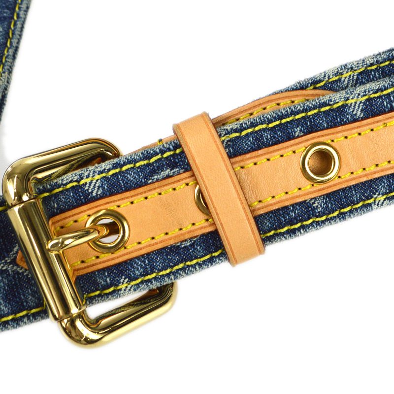 LOUIS VUITTON Bum Bag Waist Pouch Indigo Monogram Denim M95347 68407 - Logoexplore - Image 5