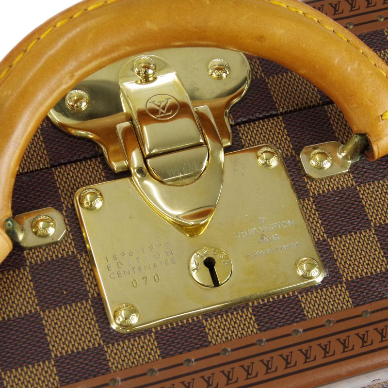 LOUIS VUITTON Cotteville 45 Trunk Suitcase Handbag Damier N21341 66860 - Logoexplore - Image 3