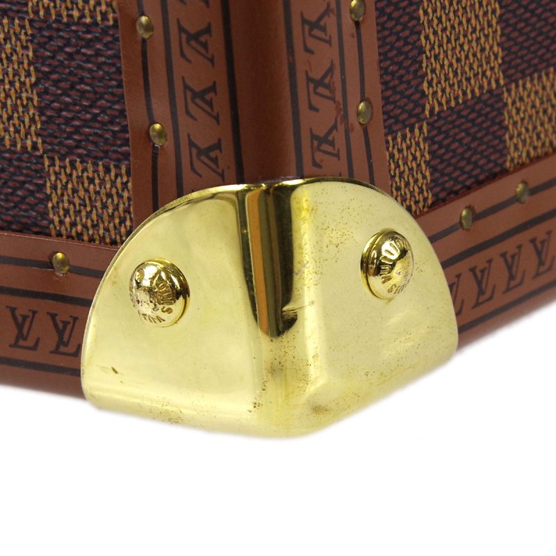 LOUIS VUITTON Cotteville 45 Trunk Suitcase Handbag Damier N21341 66860 - Logoexplore - Image 6