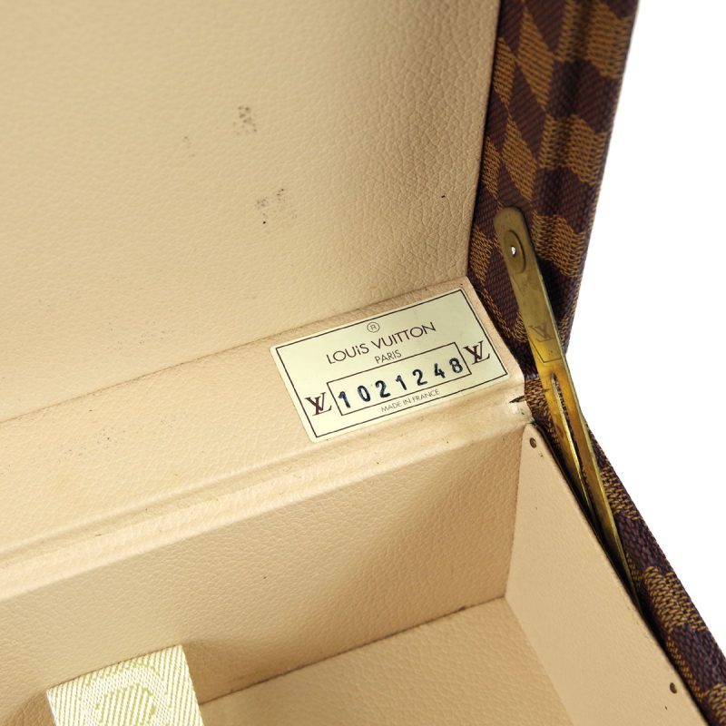 LOUIS VUITTON Cotteville 45 Trunk Suitcase Handbag Damier N21341 66860 - Logoexplore - Image 9
