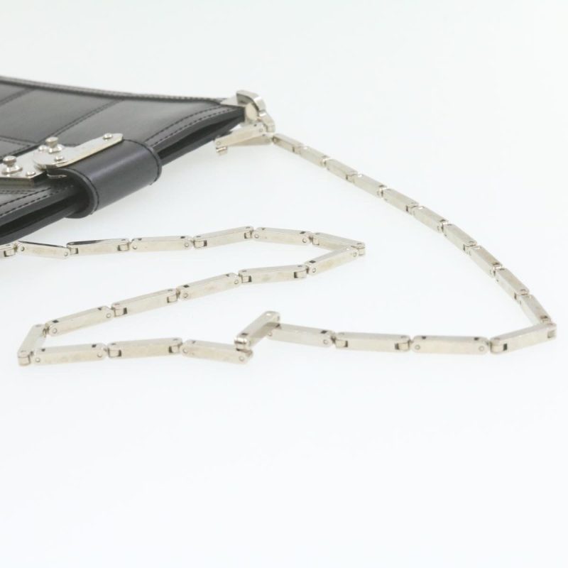 LOUIS VUITTON Epi Stretch Mojito Shoulder Bag Pouch Black M54612 LV 21016 - Logoexplore - Image 7