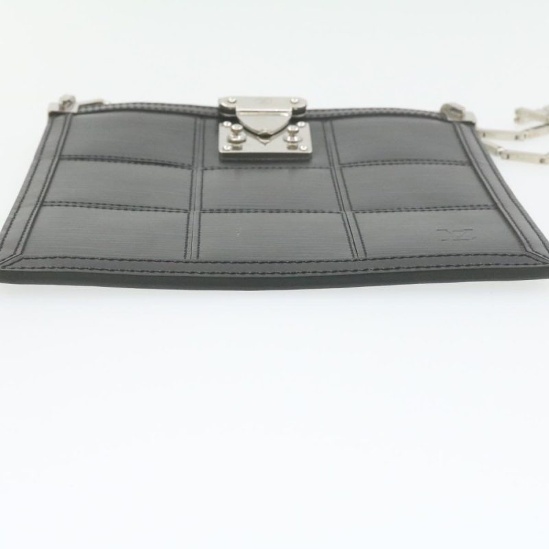 LOUIS VUITTON Epi Stretch Mojito Shoulder Bag Pouch Black M54612 LV 21016 - Logoexplore - Image 8
