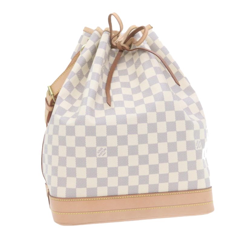 LOUIS VUITTON Damier Azur Noe Shoulder Bag N42222 LV  21577A - Logoexplore