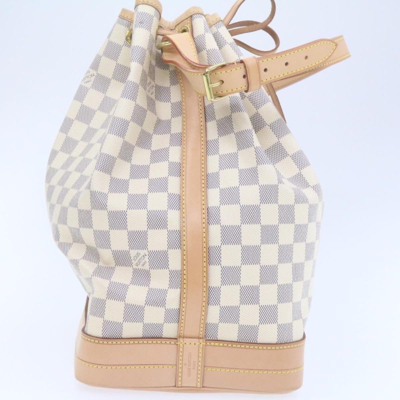 LOUIS VUITTON Damier Azur Noe Shoulder Bag N42222 LV  21577A - Logoexplore - Image 3
