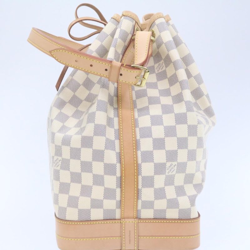 LOUIS VUITTON Damier Azur Noe Shoulder Bag N42222 LV  21577A - Logoexplore - Image 4