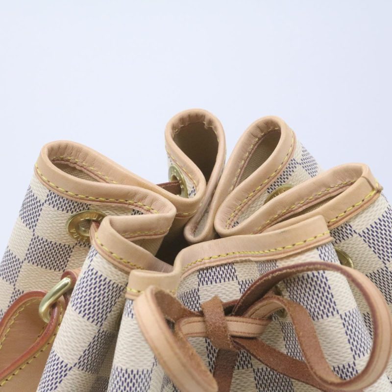 LOUIS VUITTON Damier Azur Noe Shoulder Bag N42222 LV  21577A - Logoexplore - Image 5