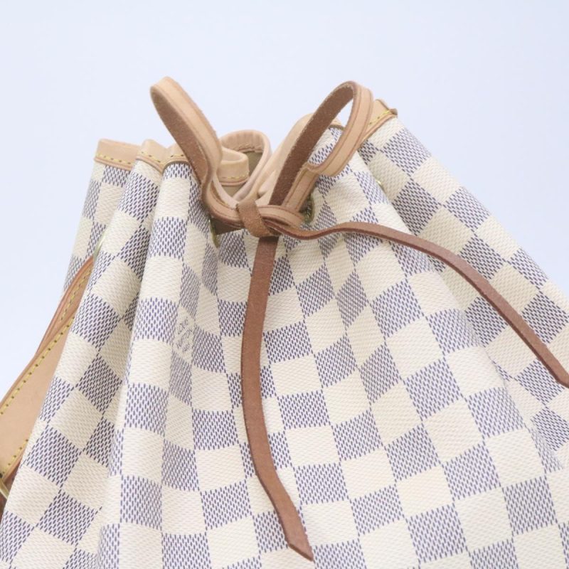 LOUIS VUITTON Damier Azur Noe Shoulder Bag N42222 LV  21577A - Logoexplore - Image 6