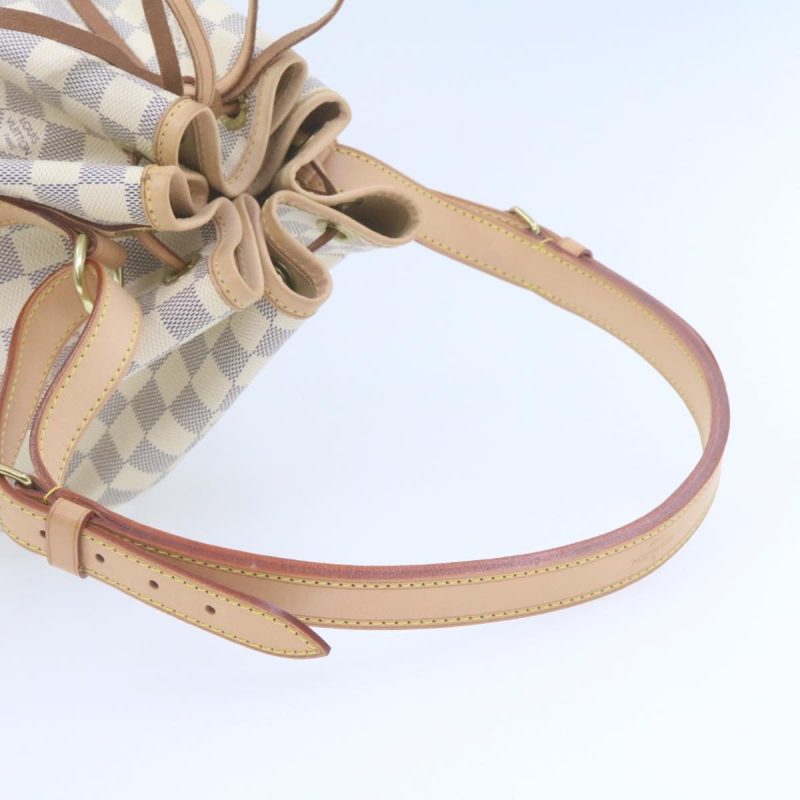 LOUIS VUITTON Damier Azur Noe Shoulder Bag N42222 LV  21577A - Logoexplore - Image 7