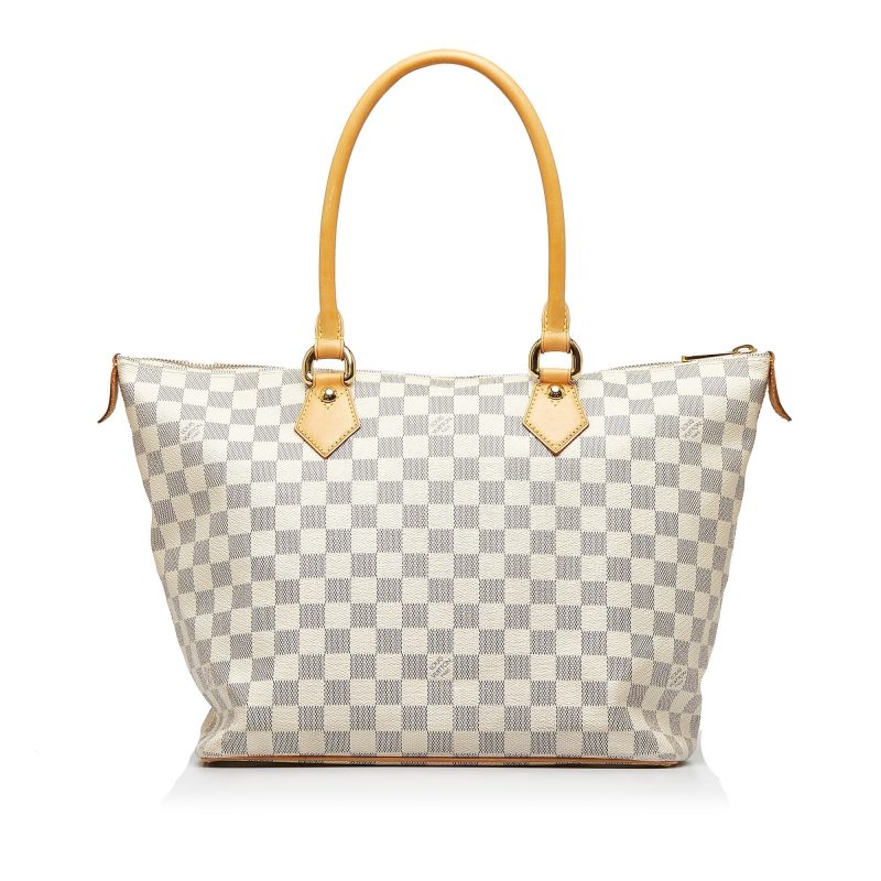 LOUIS VUITTON Damier Azur Saleya PM Handbag - Logoexplore - Image 3