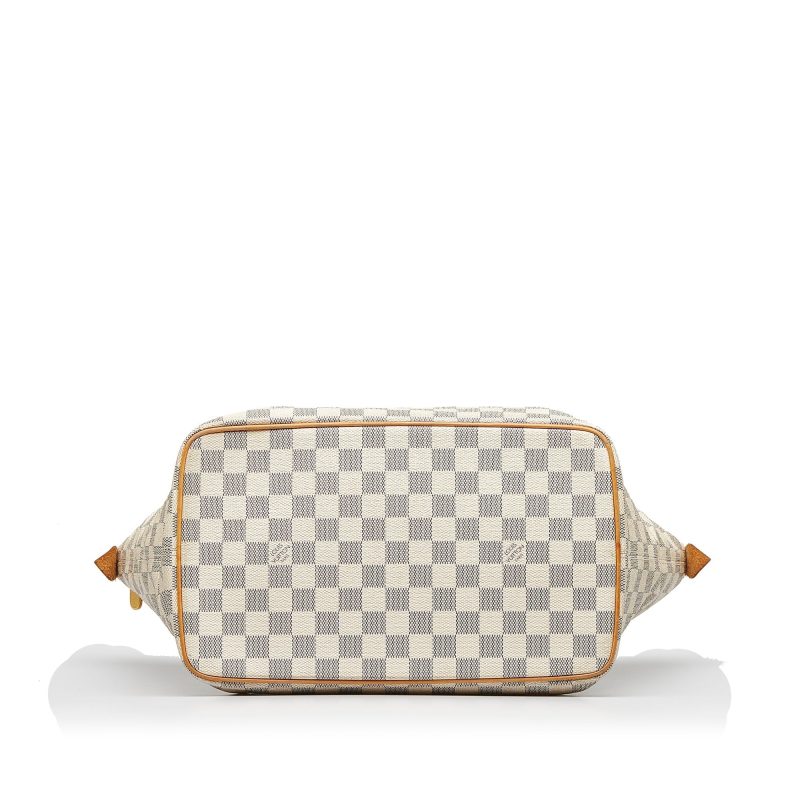 LOUIS VUITTON Damier Azur Saleya PM Handbag - Logoexplore - Image 4
