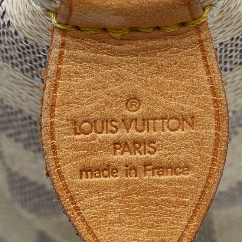 LOUIS VUITTON Damier Azur Saleya PM Handbag - Logoexplore - Image 6