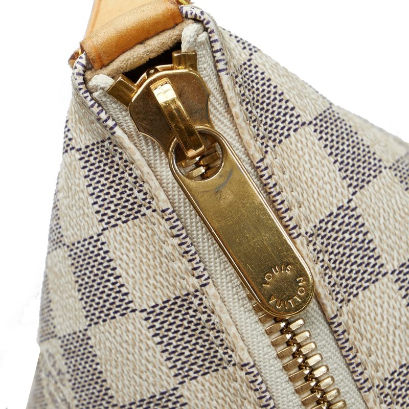 LOUIS VUITTON Damier Azur Saleya PM Handbag - Logoexplore - Image 8