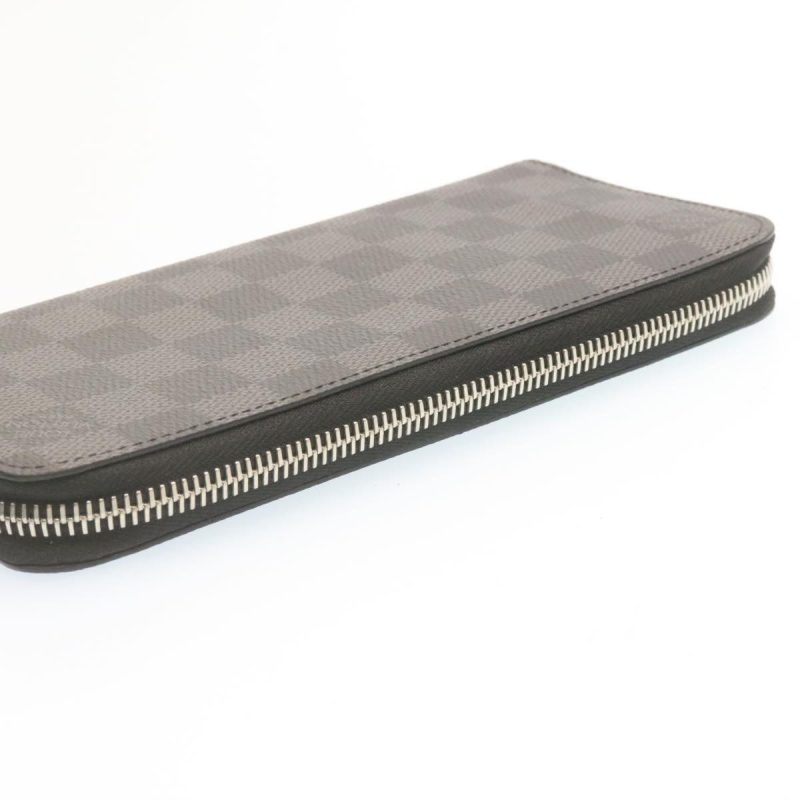 LOUIS VUITTON Damier Graphite Zippy Wallet Vertical Wallet - Logoexplore - Image 3