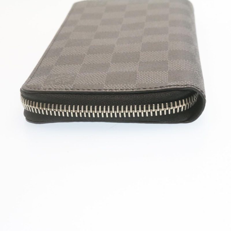 LOUIS VUITTON Damier Graphite Zippy Wallet Vertical Wallet - Logoexplore - Image 4