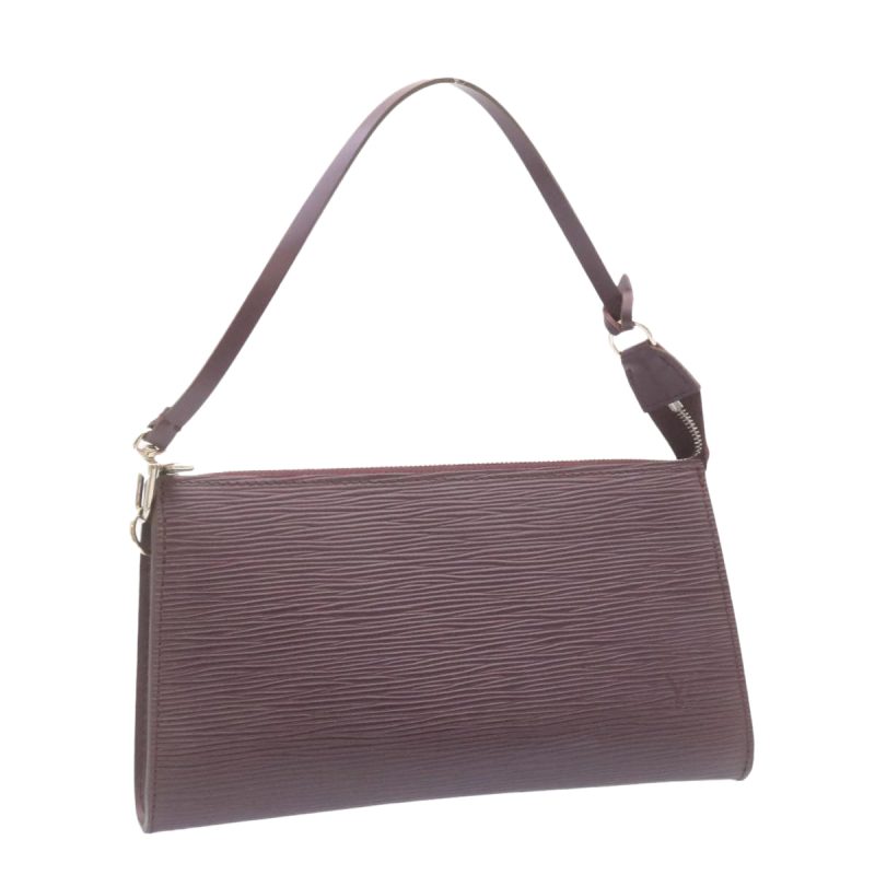 LOUIS VUITTON Epi Pochette Accessoires Pouch Purple M5298K  23067A - Logoexplore