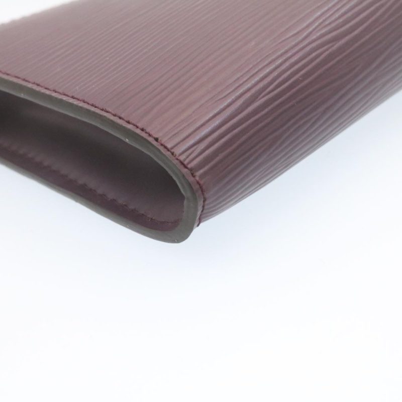 LOUIS VUITTON Epi Pochette Accessoires Pouch Purple M5298K  23067A - Logoexplore - Image 10