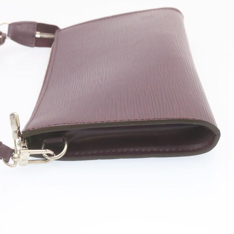 LOUIS VUITTON Epi Pochette Accessoires Pouch Purple M5298K  23067A - Logoexplore - Image 4