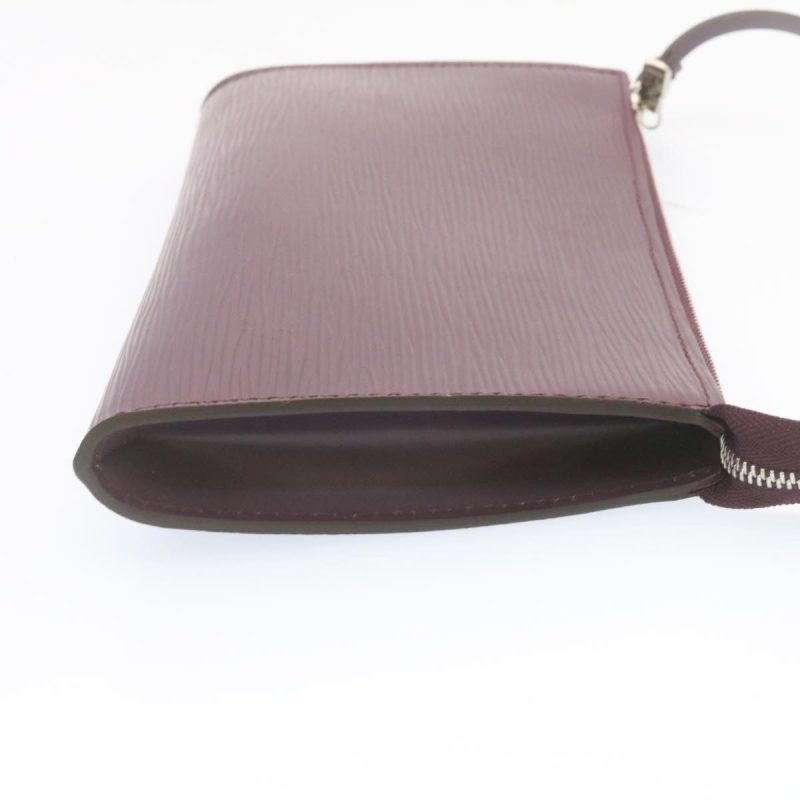 LOUIS VUITTON Epi Pochette Accessoires Pouch Purple M5298K  23067A - Logoexplore - Image 5