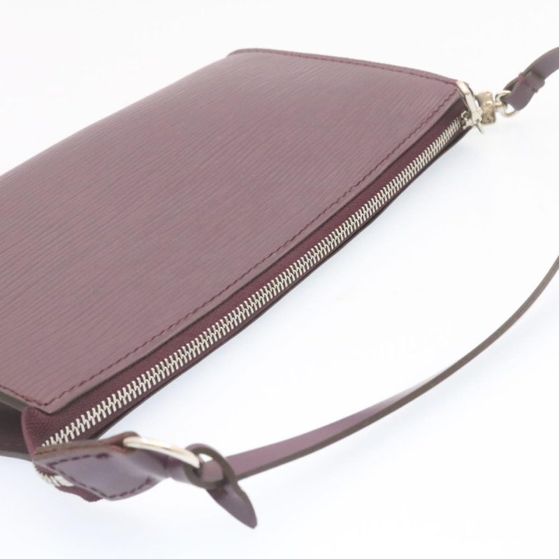 LOUIS VUITTON Epi Pochette Accessoires Pouch Purple M5298K  23067A - Logoexplore - Image 6