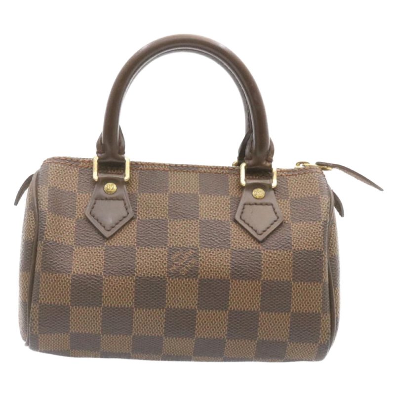 LOUIS VUITTON Damier Ebene Mini Speedy Hand Bag SP Order LV  23260A - Logoexplore - Image 2
