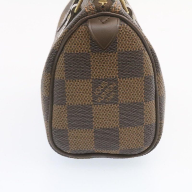 LOUIS VUITTON Damier Ebene Mini Speedy Hand Bag SP Order LV  23260A - Logoexplore - Image 3