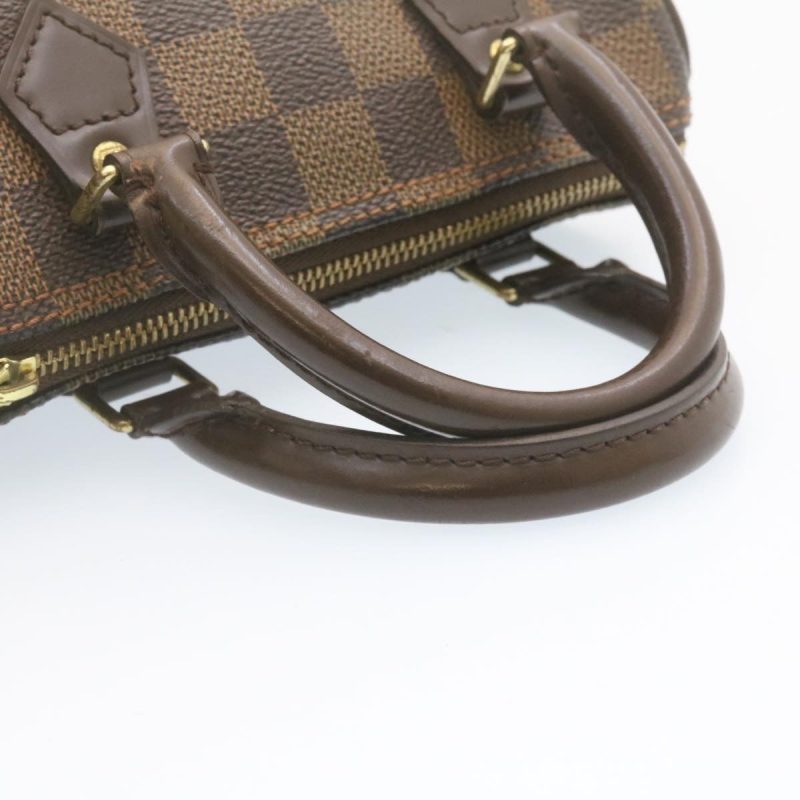 LOUIS VUITTON Damier Ebene Mini Speedy Hand Bag SP Order LV  23260A - Logoexplore - Image 7
