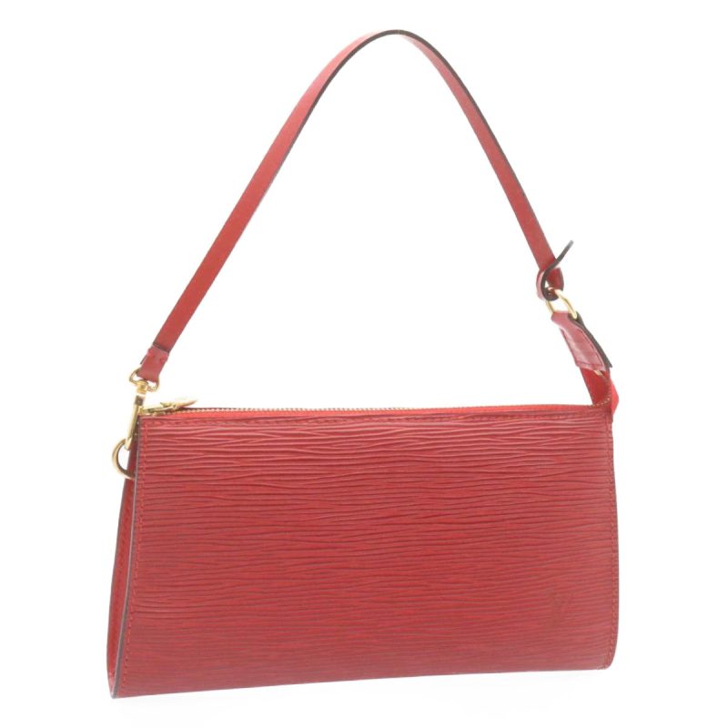 LOUIS VUITTON Epi Pochette Accessoires Pouch Red M40776  23311A - Logoexplore