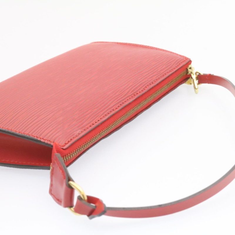 LOUIS VUITTON Epi Pochette Accessoires Pouch Red M40776  23311A - Logoexplore - Image 6
