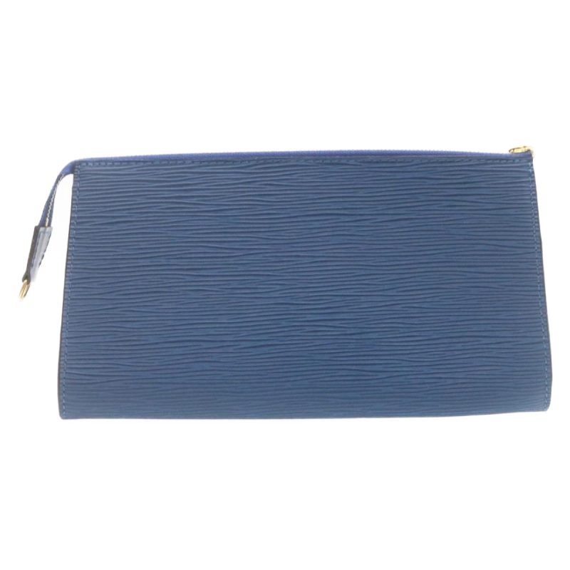 LOUIS VUITTON Epi Pochette Accessoires Pouch Blue M52945 23568A - Logoexplore - Image 3
