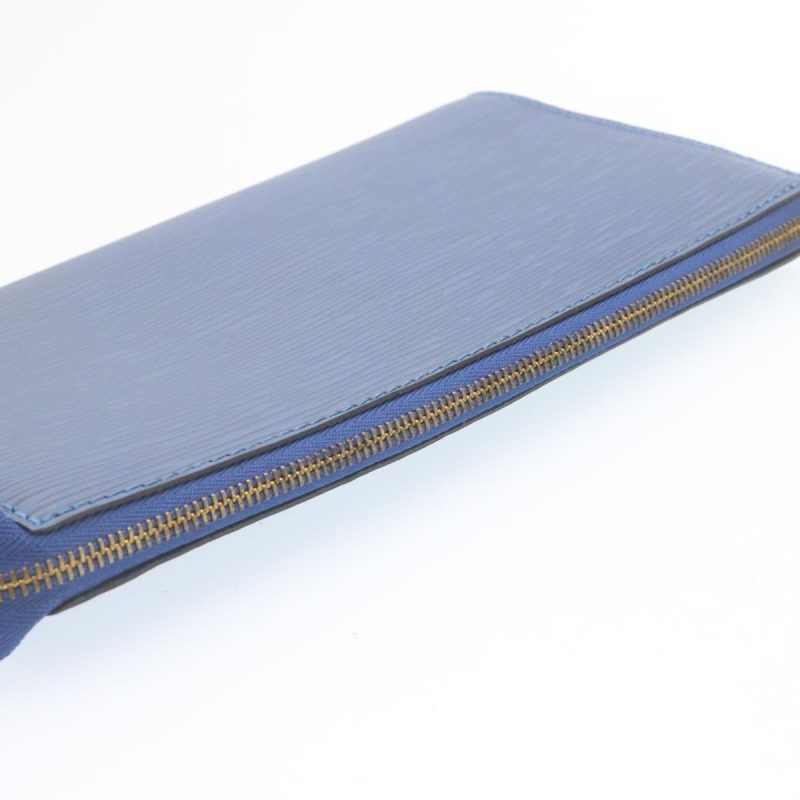 LOUIS VUITTON Epi Pochette Accessoires Pouch Blue M52945 23568A - Logoexplore - Image 4