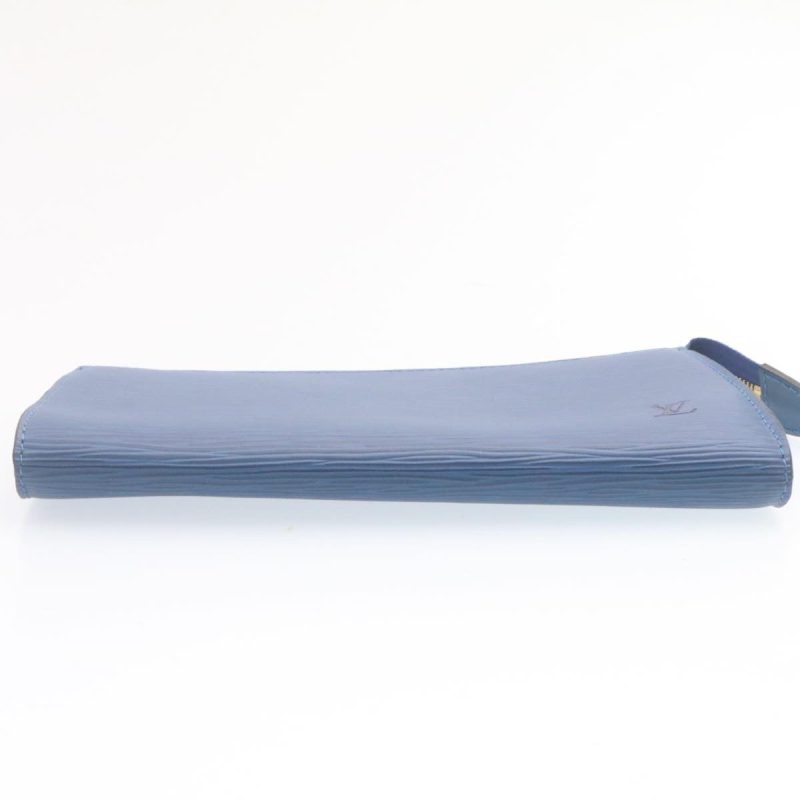 LOUIS VUITTON Epi Pochette Accessoires Pouch Blue M52945 23568A - Logoexplore - Image 7