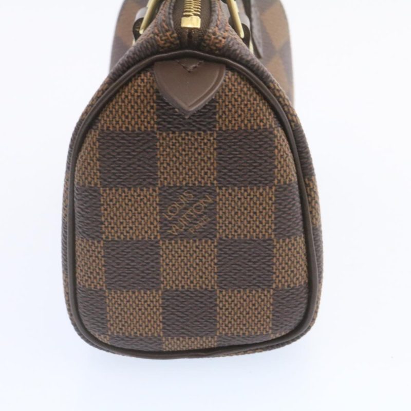 LOUIS VUITTON Damier Ebene Mini Speedy Hand Bag M41534 LV  25202A - Logoexplore - Image 3